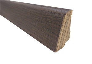 Veneered Skirting Oak, Graphite, 19x40x2400