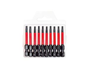 Impact power bits 50mm/TX15, 10 pcs/pkg