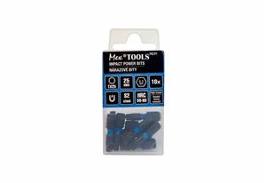 Impact power bits 25mm/TX25, 10 pcs/pkg