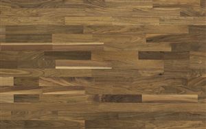 Walnut 3-strip UNICA 13,5x195x2200 mm